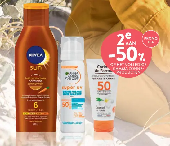 Promotie: Zonneproducten
