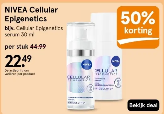 Aanbieding: NIVEA Cellular Epigenetics