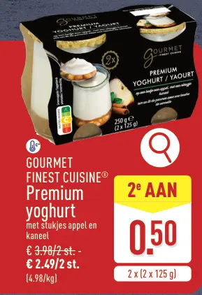 Promotie: Premium yoghurt