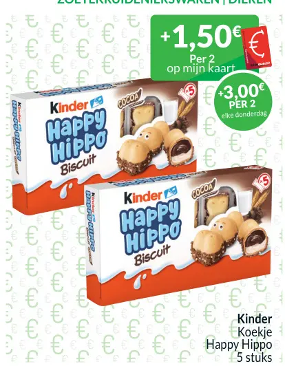 Promotie: Happy Hippo Biscuit