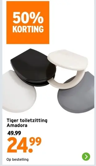 Aanbieding: toiletzitting Amadora
