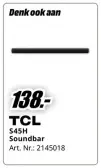 Aanbieding: TCL Soundbar