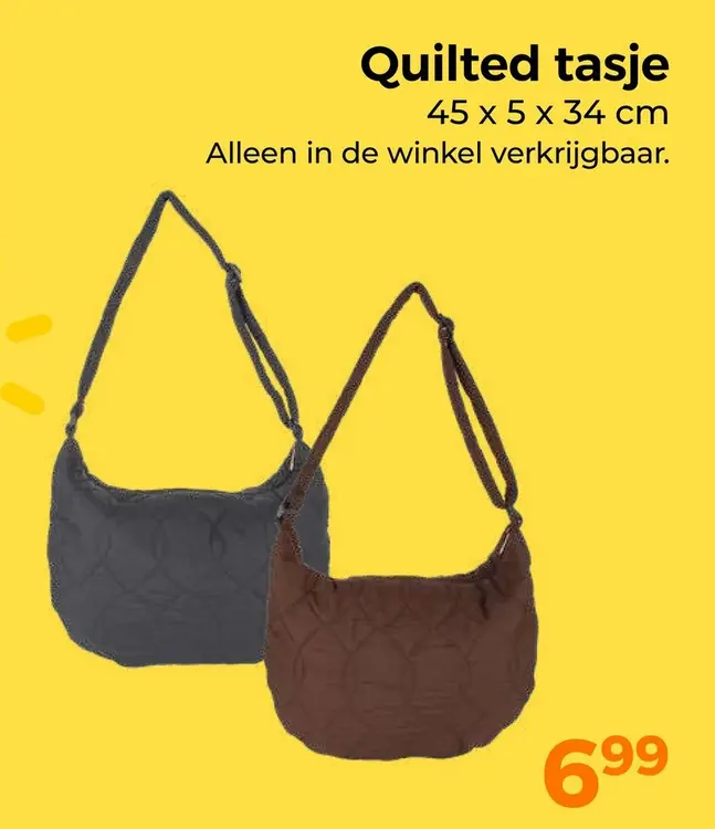 Aanbieding: Quilted tasje