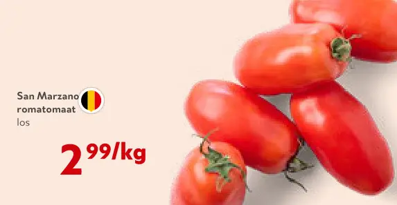 Promotie: San Marzano romatomaat