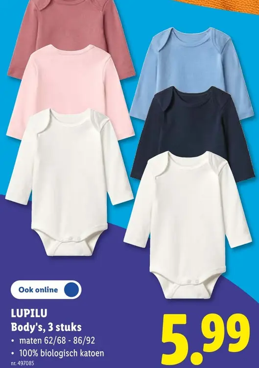 Promotie: LUPILU Body's
