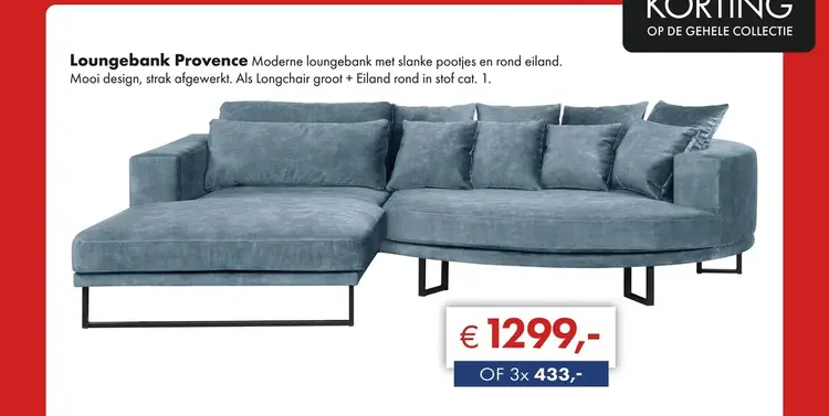Aanbieding: Provence klein blauw