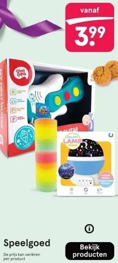Aanbieding: Speelgoed
