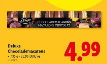 Promotie: Chocolademacarons