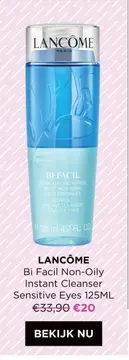Aanbieding: Bi Facil Non-Oily Instant Cleanser Sensitive 