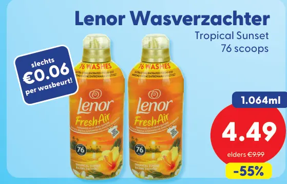 Aanbieding: Wasverzachter