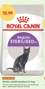 Aanbieding: ROYAL CANIN Sterilised 37