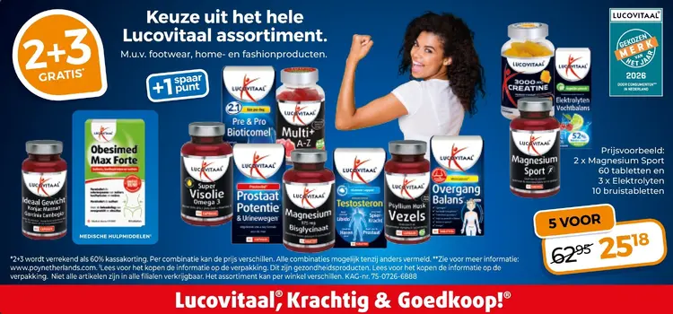 Aanbieding: Lucovitaal assortiment