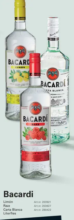 Aanbieding: Bacardi