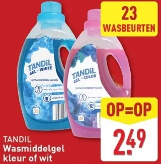 Aanbieding: Wasmiddelgel kleur of wit
