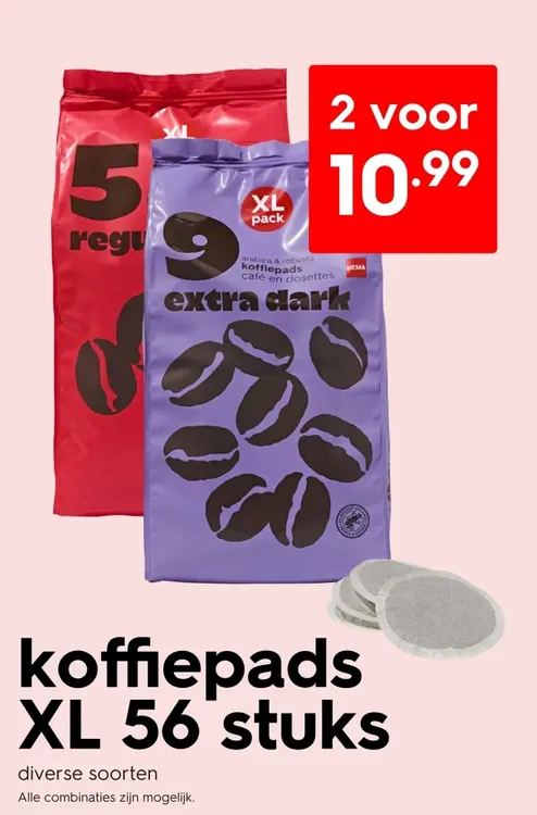 Aanbieding: koffiepads