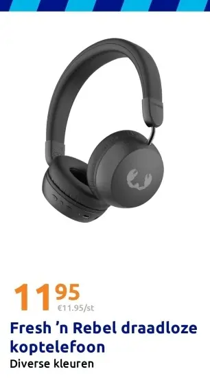 Aanbieding: Fresh 'n Rebel draadloze koptelefoon