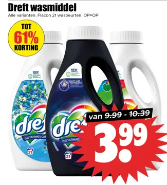 Aanbieding: Dreft wasmiddel