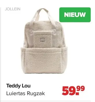 Aanbieding: Teddy Lou Luiertas Rugzak