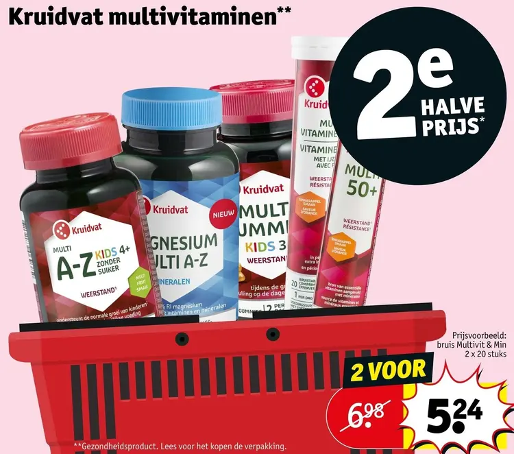 Aanbieding: Multivitaminen