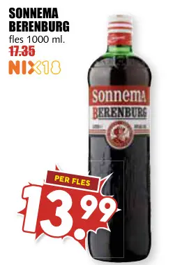 Aanbieding: Sonnema Berenburg