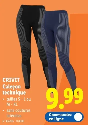Offre: Caleçon technique