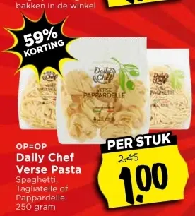 Aanbieding: Verse Pasta