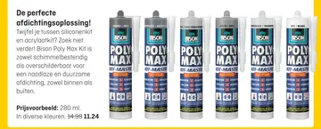 Aanbieding: Bison Poly Max Kit