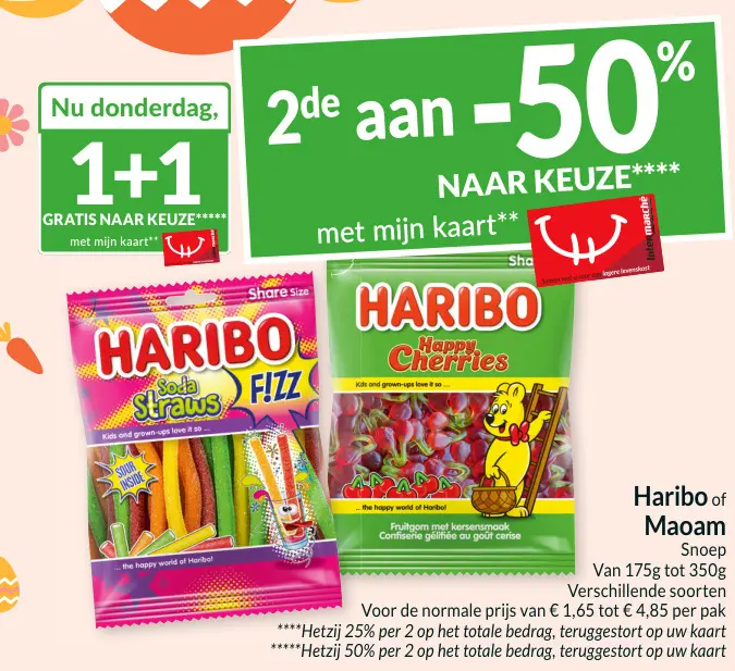 Promotie: Haribo of Maoam Snoep