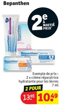 Offre: Bepanthen