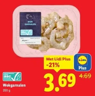 Aanbieding: Wokgarnalen
