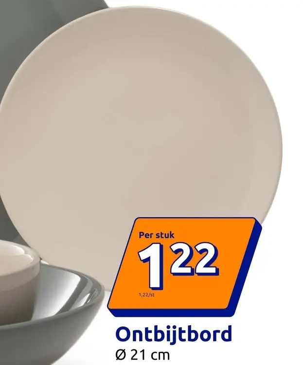 Promotie: Ontbijtbord