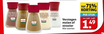 Aanbieding: Verstegen molen of strooier