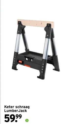 Aanbieding: Keter schraag LumberJack
