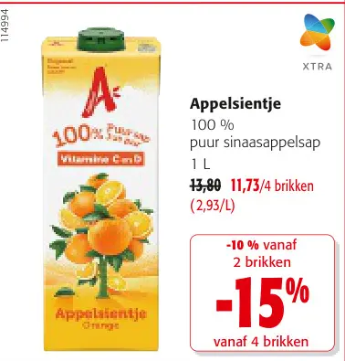 Promotie: Appelsientje