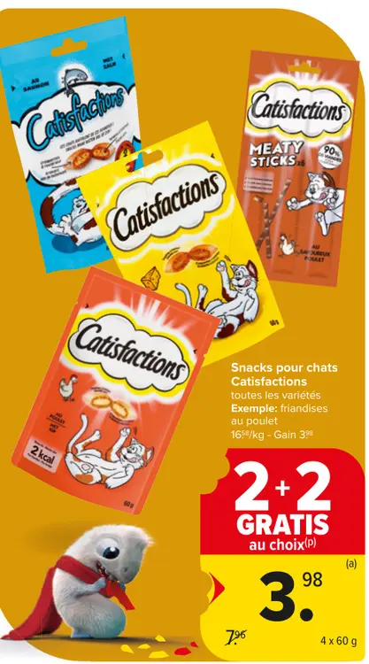 Offre: Snacks pour chats