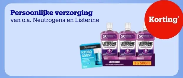 Promotie: Persoonlijke verzorging