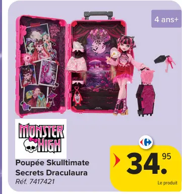 Offre: Poupée Skulltimate Secrets Draculaura