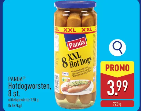 Promotie: Hotdogworsten