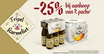 Aanbieding: Tripel Karmeliet