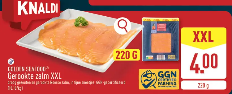 Promotie: Gerookte zalm XXL
