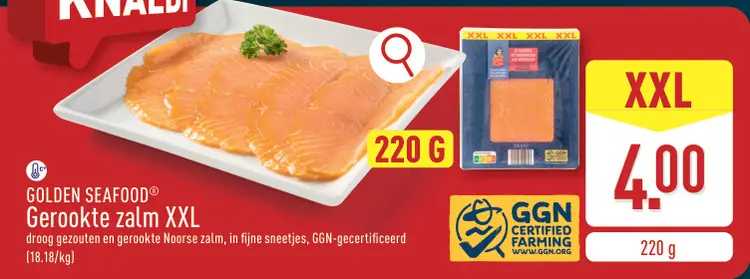 Promotie: Gerookte zalm XXL
