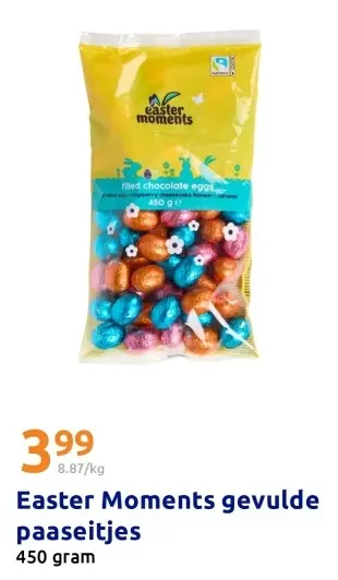 Promotie: gevulde paaseitjes
