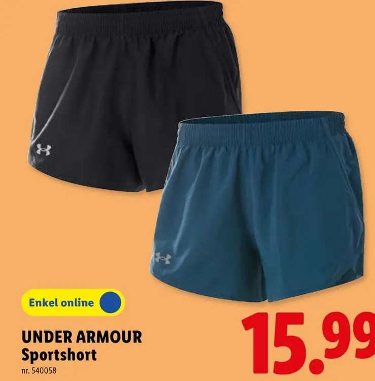 Promotie: UNDER ARMOUR Sportshort
