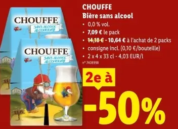 Offre: Bière sans alcool