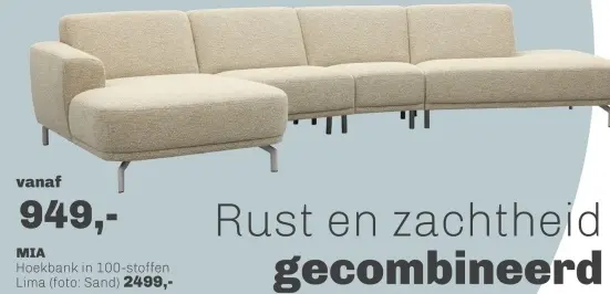 Aanbieding: Hoekbank