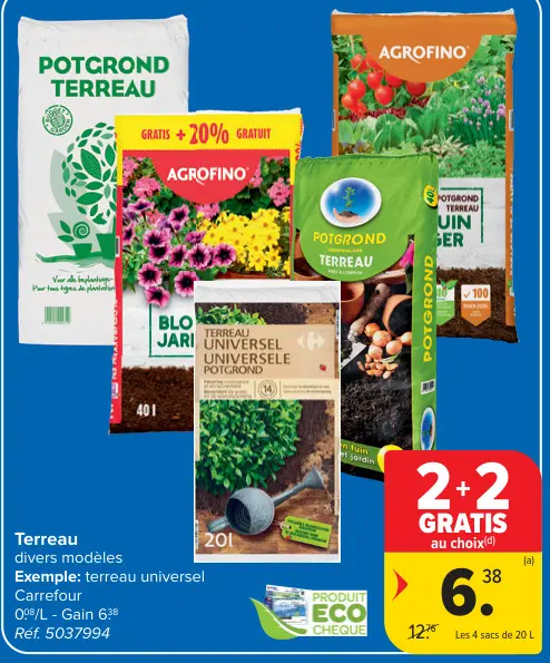 Offre: Terreau