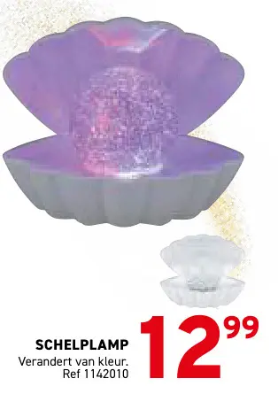 Promotie: Schelplamp
