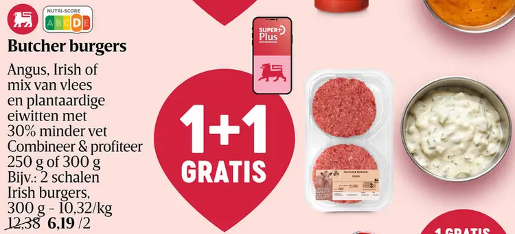 Promotie: Butcher burgers