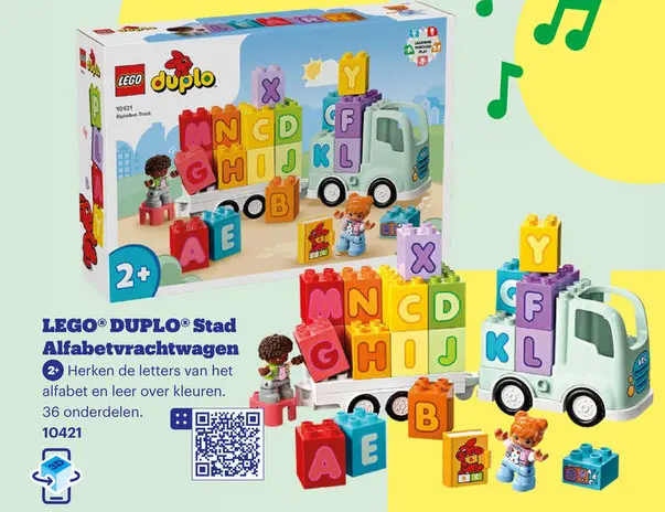 Aanbieding: DUPLO® Stad Alfabetvrachtwagen