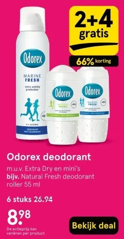 Aanbieding: Deodorant